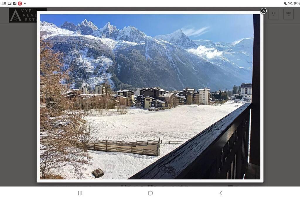 Bel Appartement Entier En Style Chalet A Chamonix Exterior foto